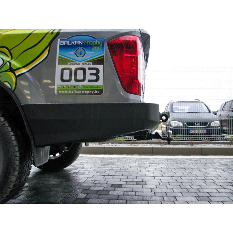 Zderzak tył długi (belka haka w zestawie) Navara D23 2014-