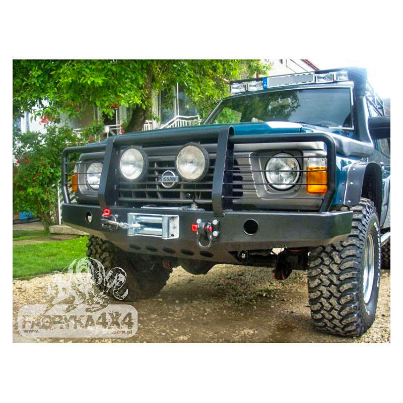 Bullbar do zderzaka Nissan Patrol Y60 bez lamp
