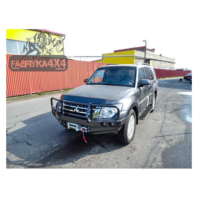 Bullbar do zderzaka Mitsubishi Pajero IV 06-15