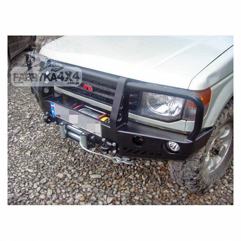 Bullbar do zderzaka Mitsubishi Pajero II 91-99 bez plastikowych poszerzeń