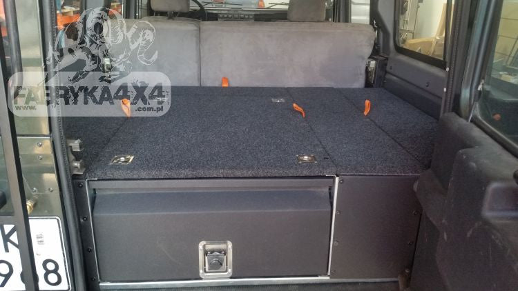 Zabudowa wyprawowa Land Rover Defender 110