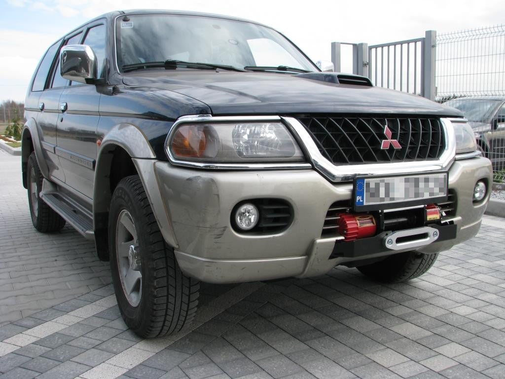 Płyta pod wyciągarkę Mitsubishi Pajero Sport 00-08