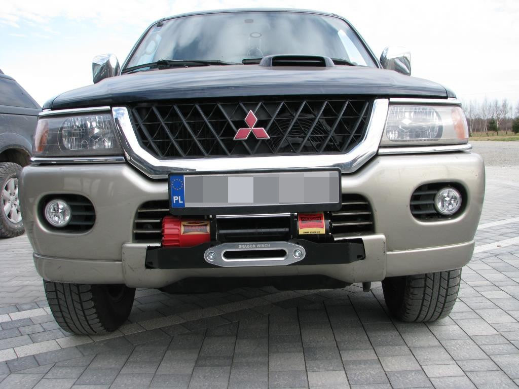 Płyta pod wyciągarkę Mitsubishi Pajero Sport 00-08