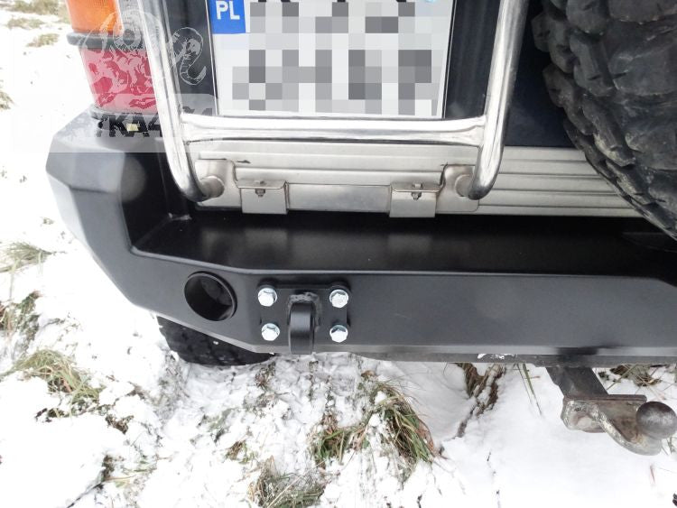 Zderzak tył wersja krótka z poszerzeniami Mitsubishi Pajero II 91-99