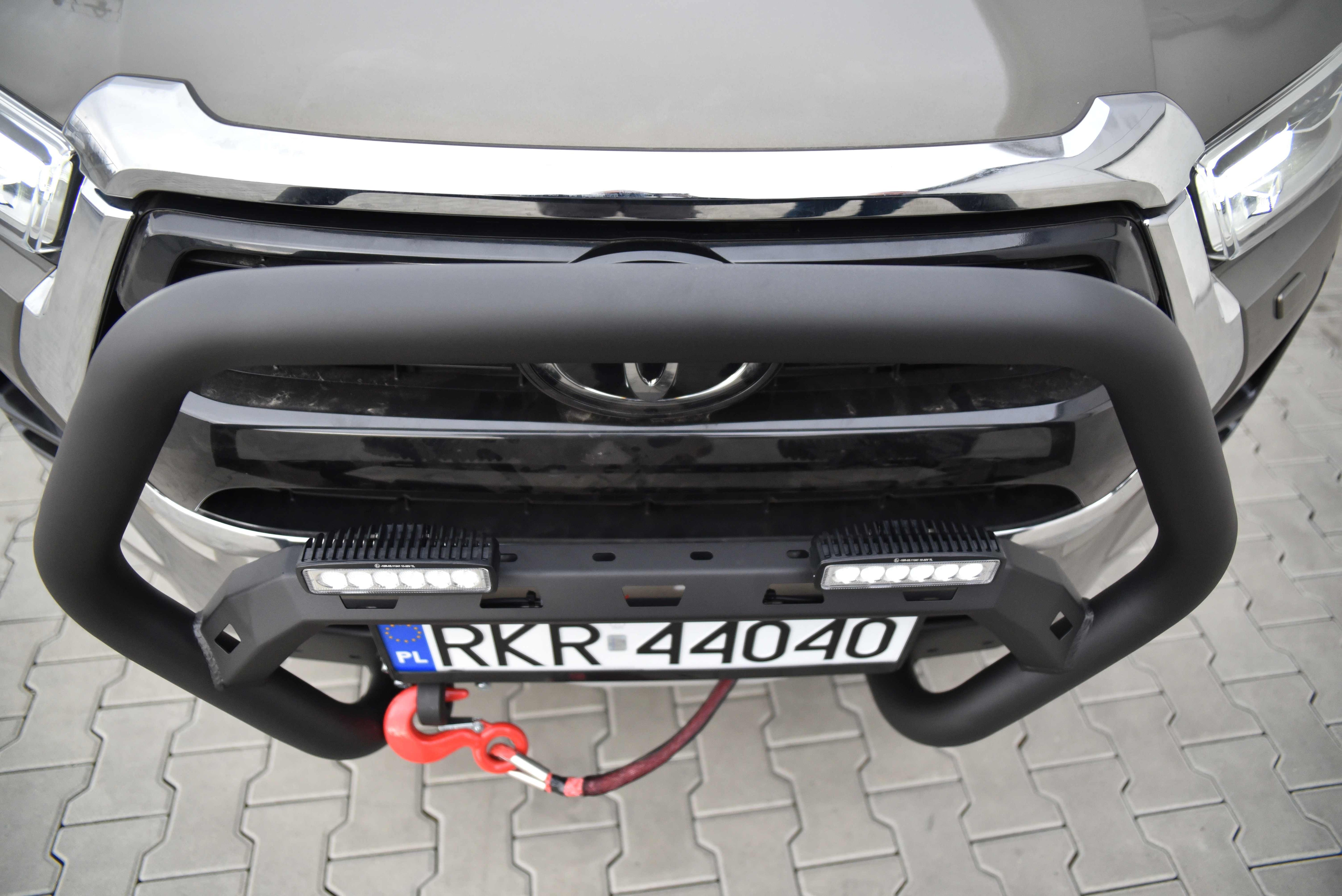 Bullbar do zderzaka Slim  ZHX Toyota Hilux Revo 2020-