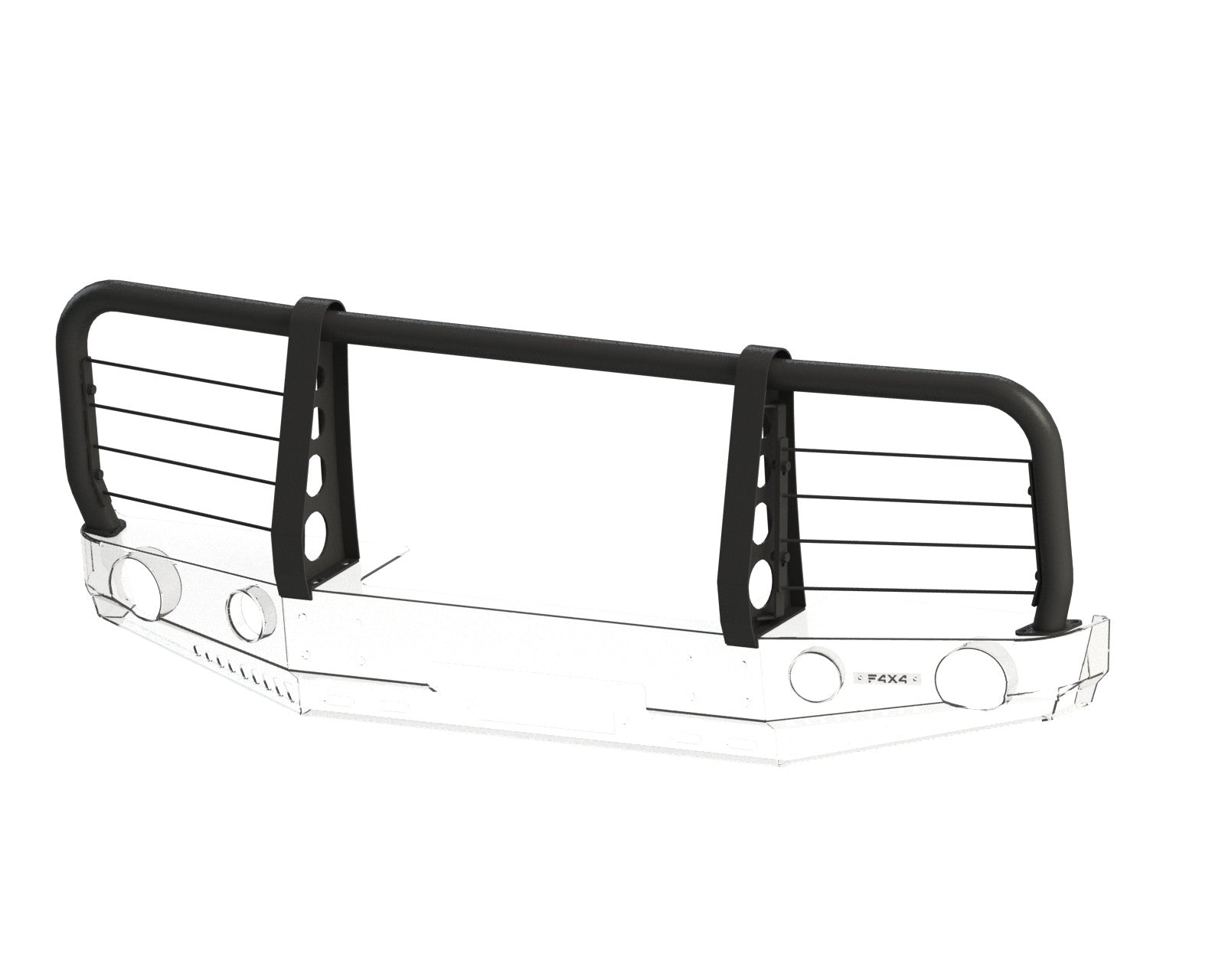 Bullbar do zderzaka Land Rover Defender 110 wersja bez klimatyzacji
