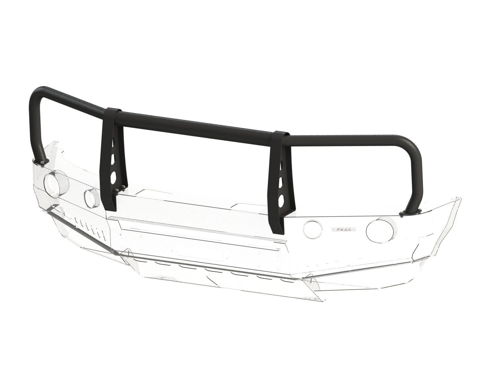 Bullbar do zderzaka Land Rover Discovery III