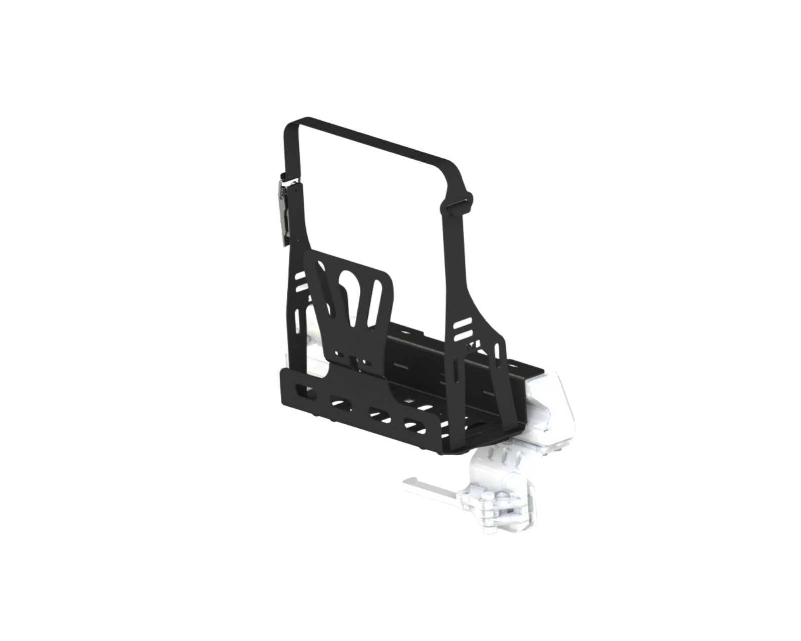 20L Metal Fuel Canister Carrier for Toyota HZJ71 99-07
