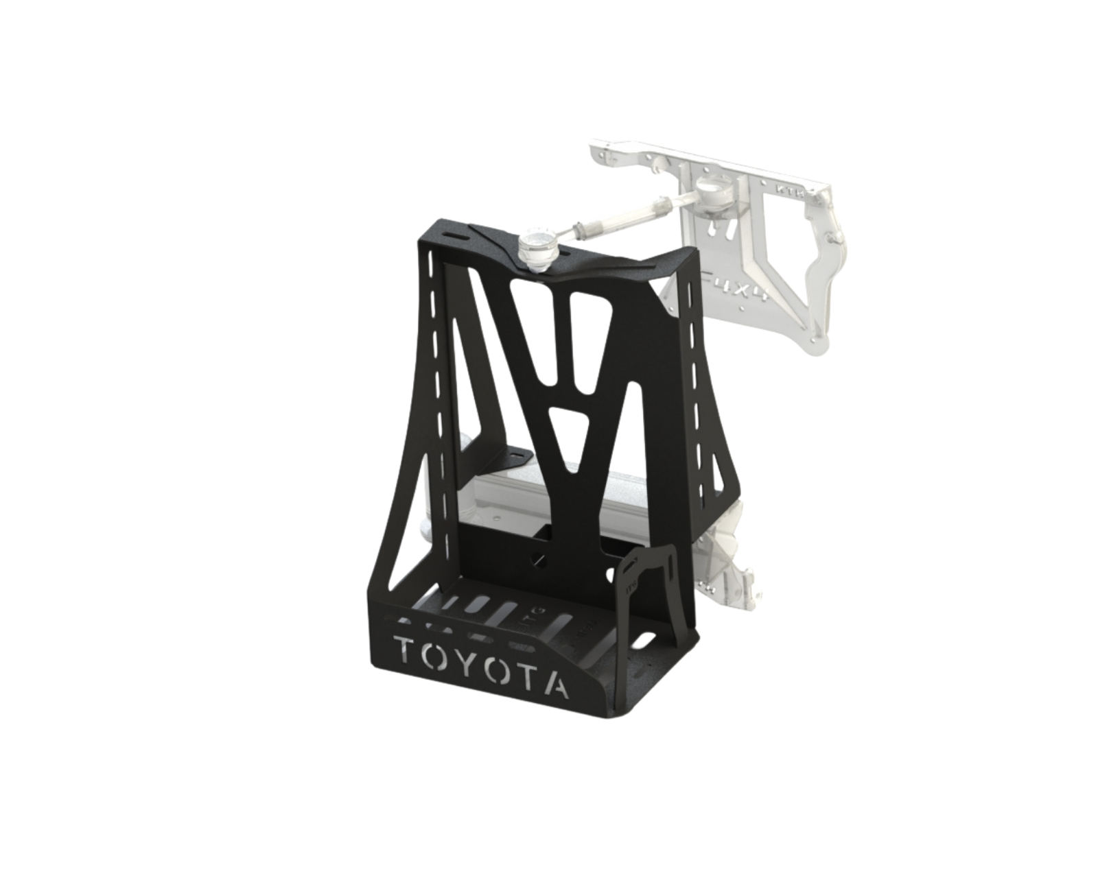 30L Plastic Canister Basket Toyota HZJ78 07-