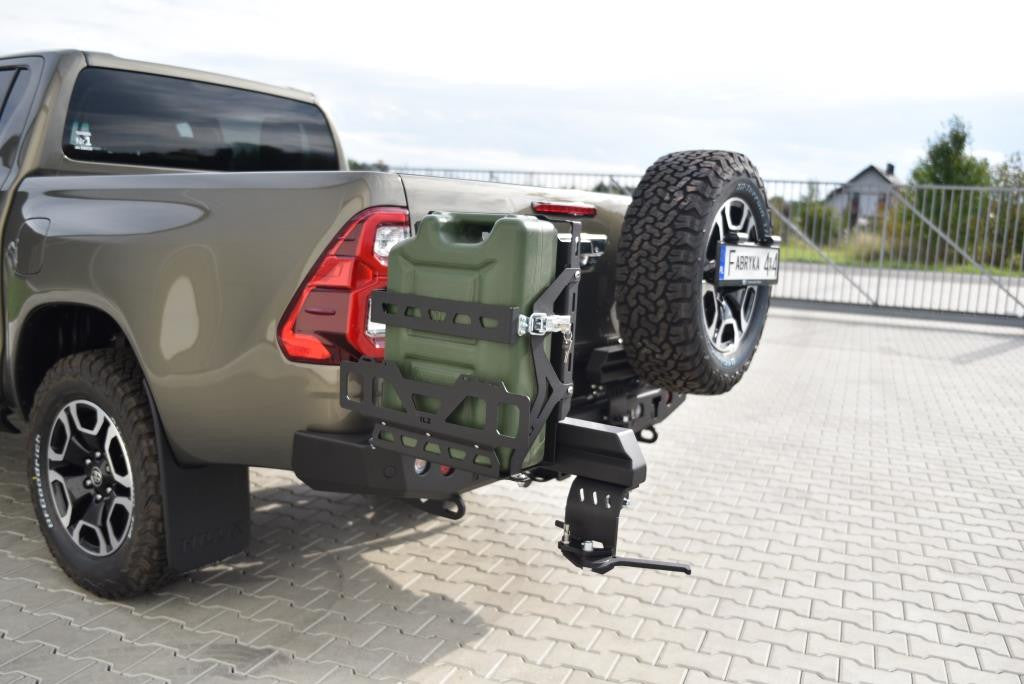 Mocowanie kanistra na ramię modułowe Toyota Hilux Revo 2020-