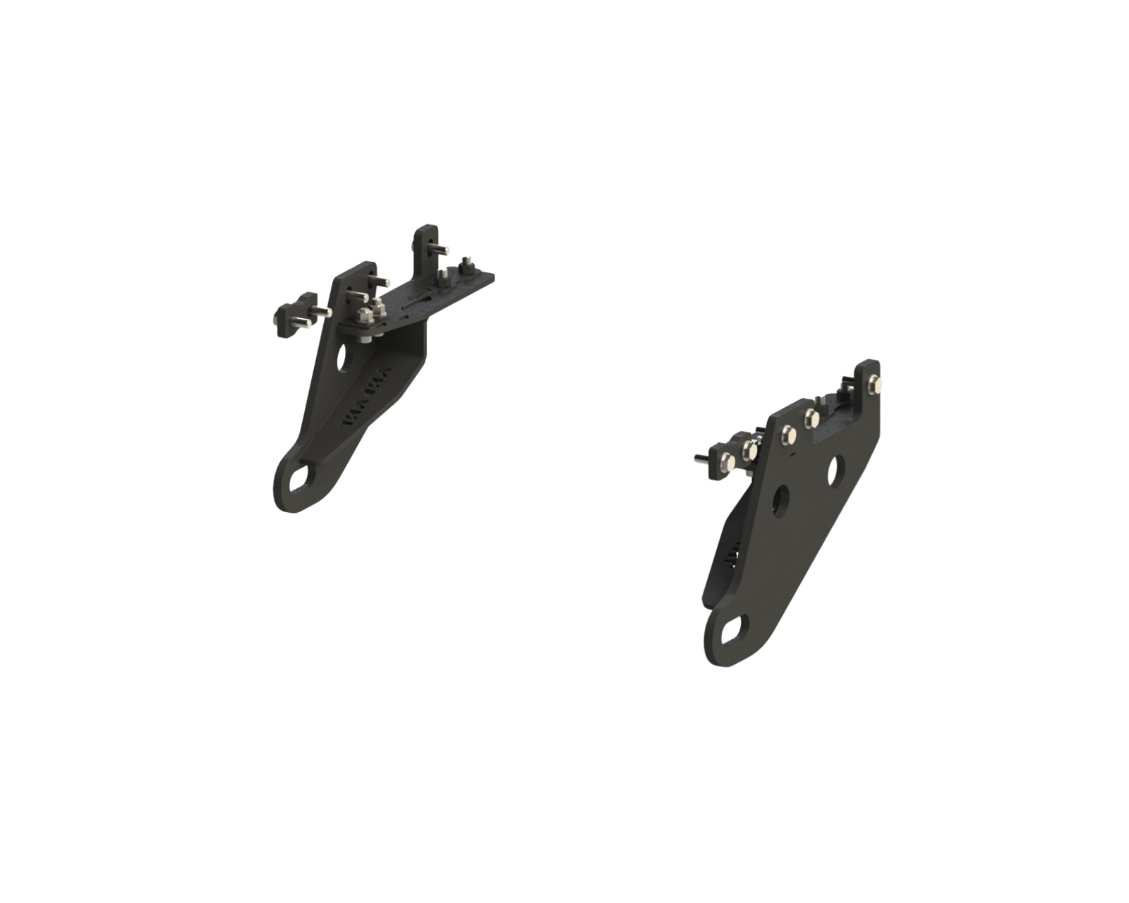 Komplet uchwytów do wyciagania / ucha holwinicze l+p Toyota Hilux Revo 2016-