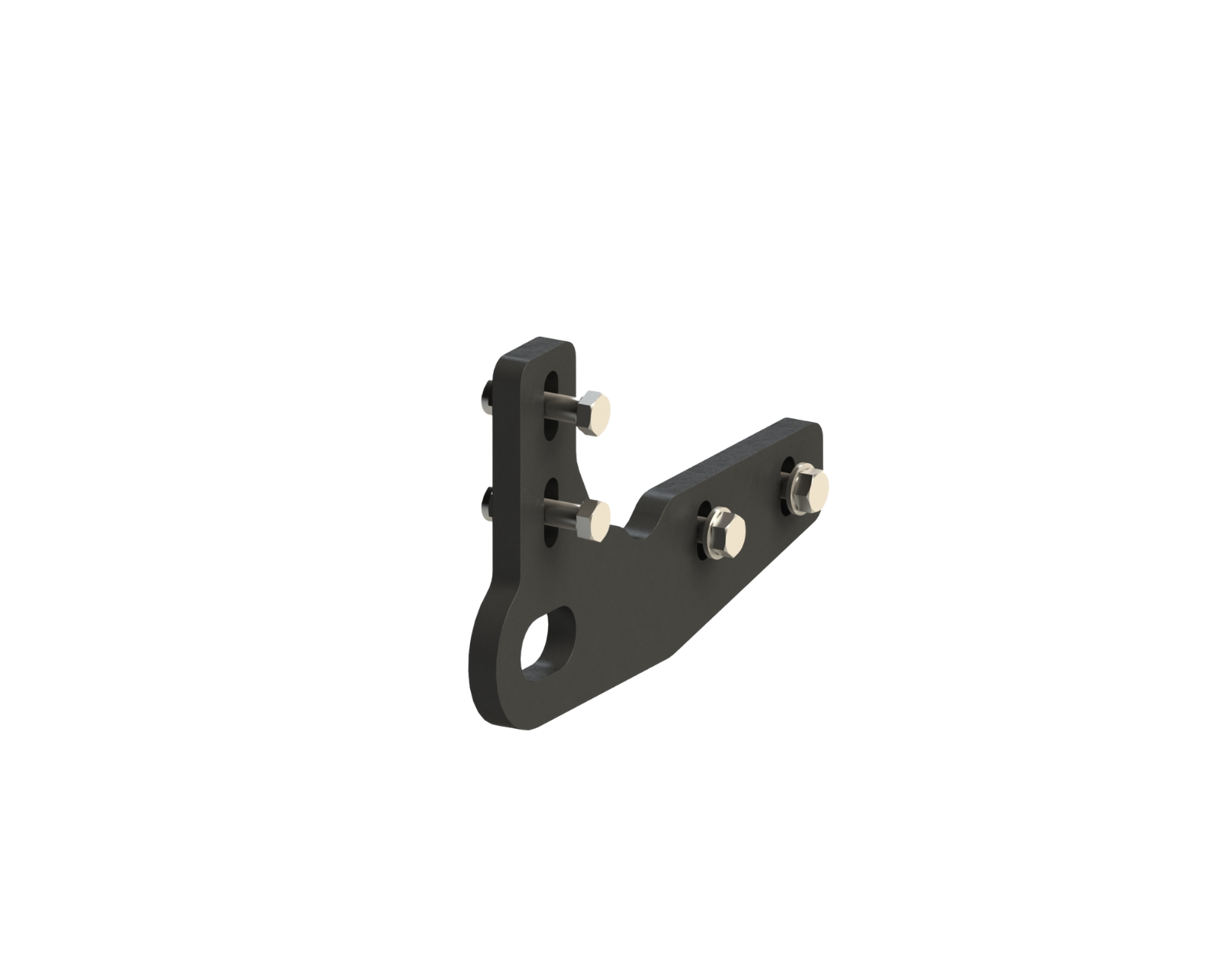 Shackle mount for rear bumper Toyota LCJ200 2007-2015
