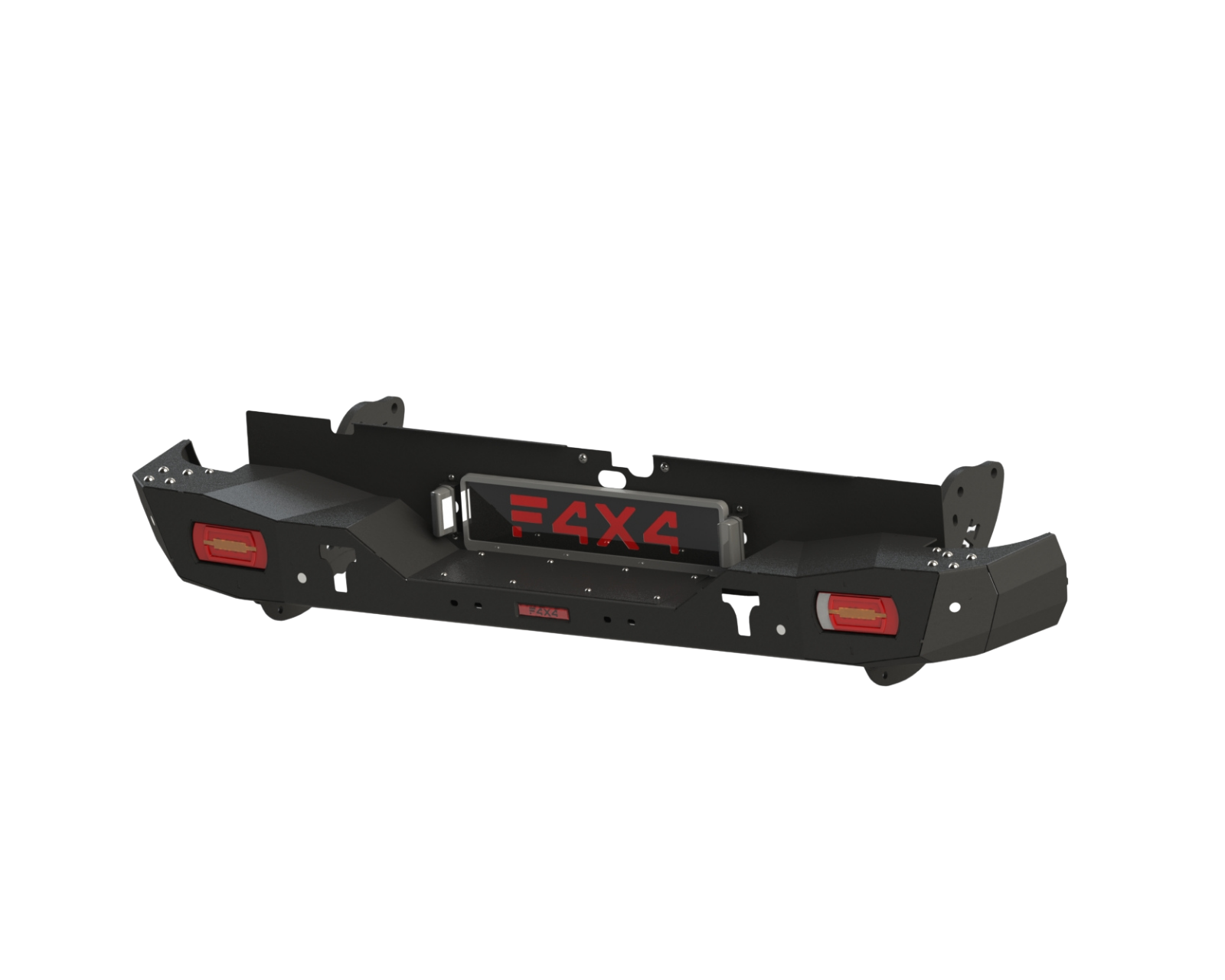 Zderzak tył z lampami LED pod oryginalną belkę haka Ford Ranger T6 19-23 2.0 diesel