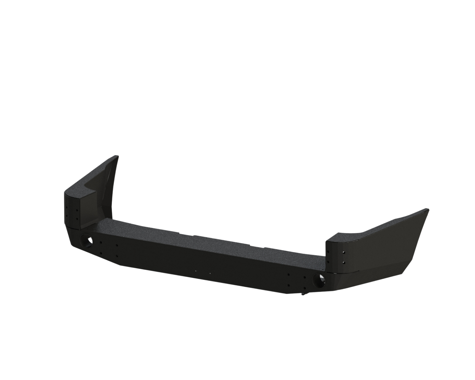Rear bumper for Toyota LCJ90 96-02, version without flares.
