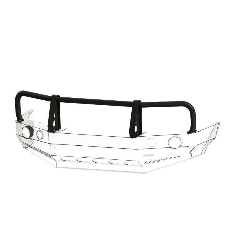 Bullbar do zderzaka wzór GU4 Toyota LCJ90/95 96-99 wersja bez poszerzeń