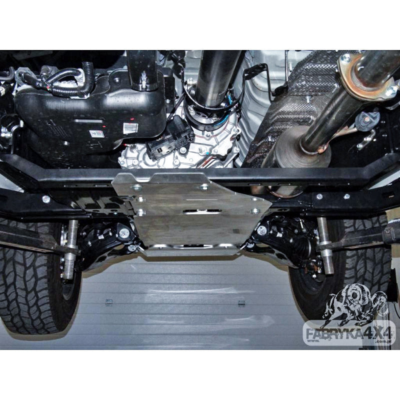 Osłona skrzyni biegów i reduktora aluminiowa Toyota Hilux Revo 2016-19