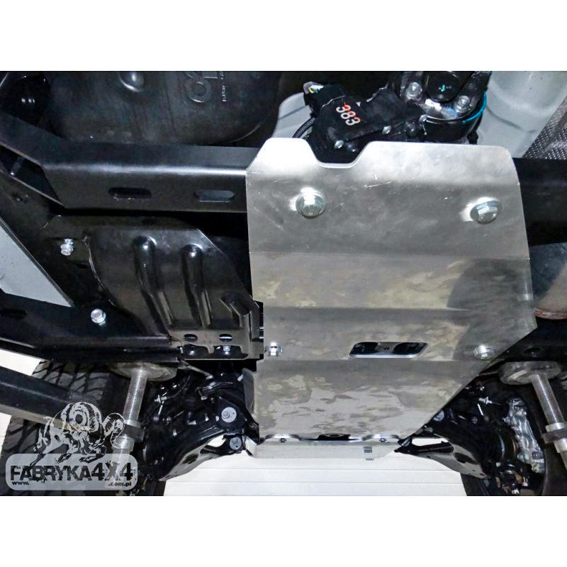 Osłona skrzyni biegów i reduktora aluminiowa Toyota Hilux Revo 2016-19