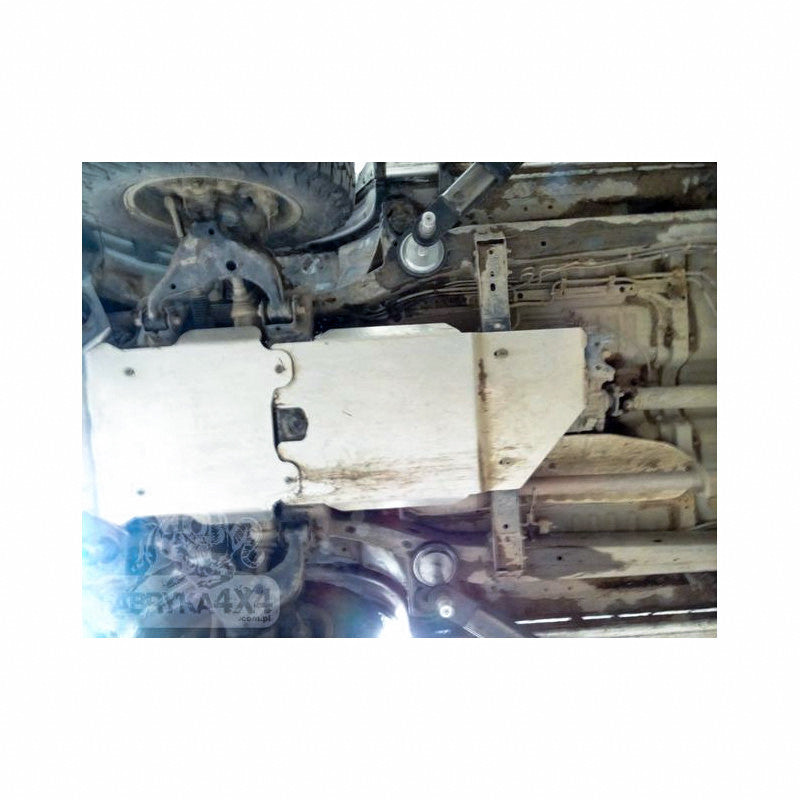 Osłona skrzyni biegów i reduktora aluminiowa Toyota Hilux 05-15