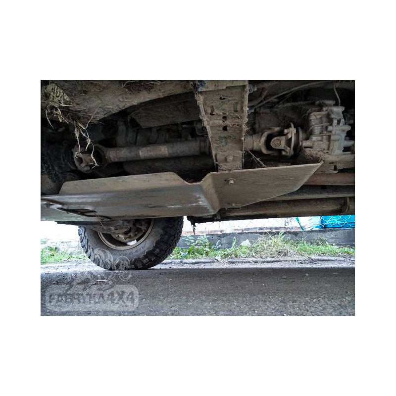 Osłona skrzyni biegów i reduktora aluminiowa Toyota Hilux 05-15