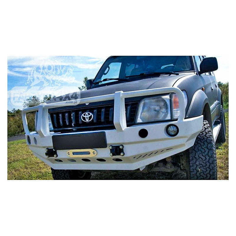 Bullbar do zderzaka wzór GU4 Toyota LCJ90/95 96-99 wersja z poszerzeniami