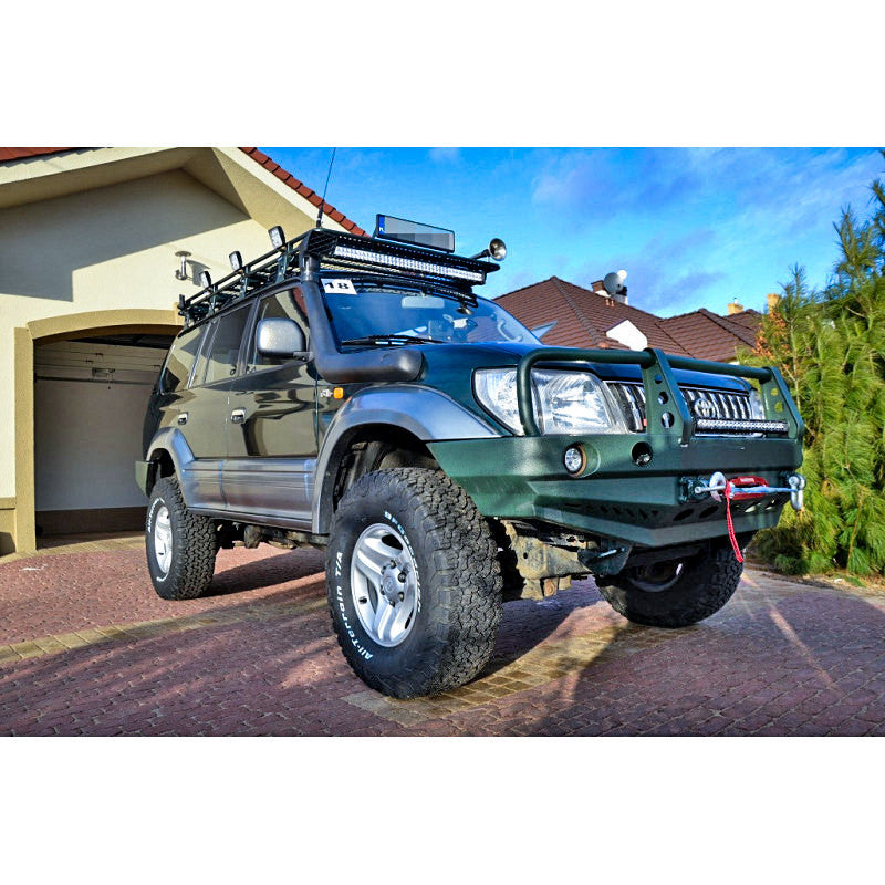 Bullbar do zderzaka wzór GU4 Toyota LCJ90/95 96-99 wersja z poszerzeniami