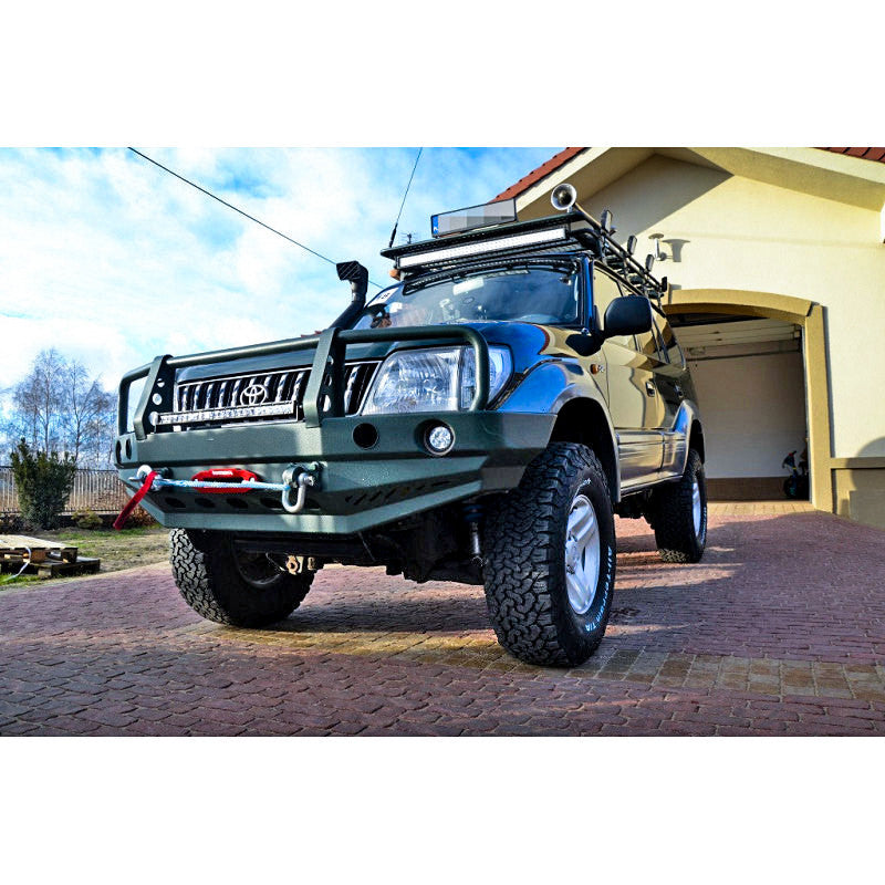 Bullbar do zderzaka wzór GU4 Toyota LCJ90/95 96-99 wersja z poszerzeniami