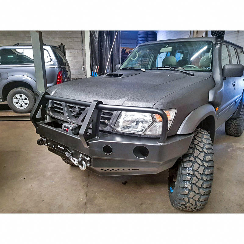 Bullbar do zderzaka Nissan Patrol Y61