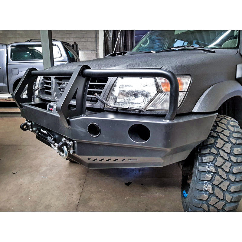 Bullbar do zderzaka Nissan Patrol Y61