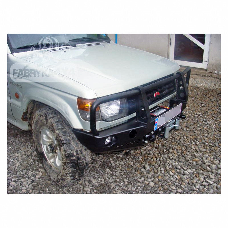Bullbar do zderzaka Mitsubishi Pajero II 91-99 bez plastikowych poszerzeń