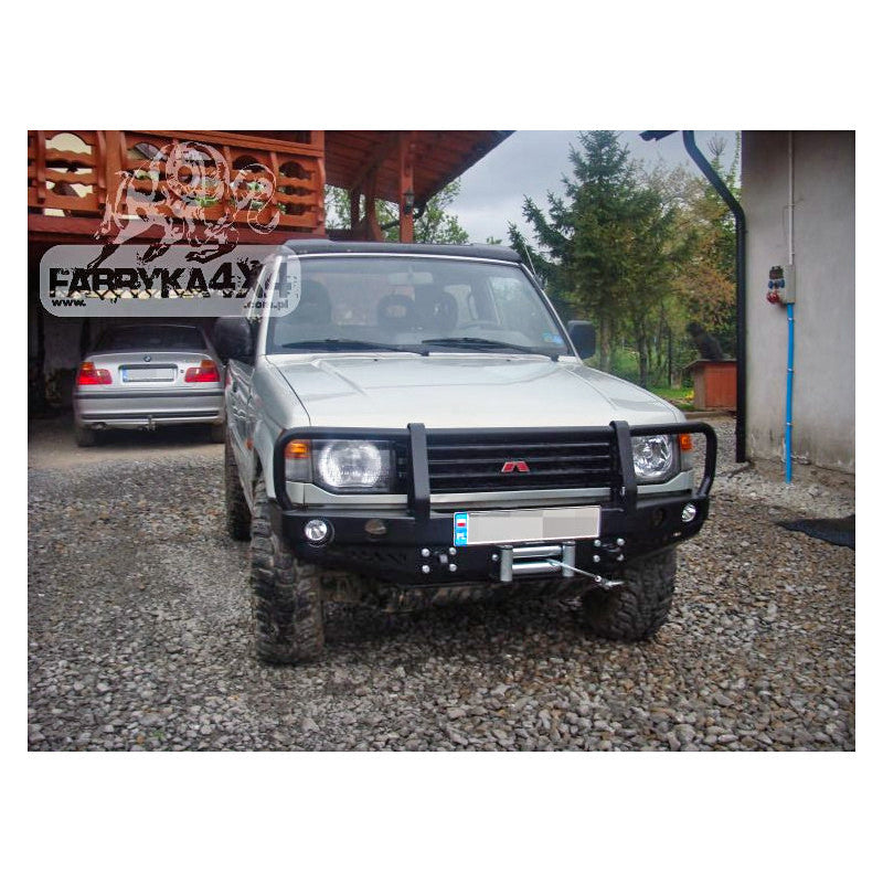 Bullbar do zderzaka Mitsubishi Pajero II 91-99 bez plastikowych poszerzeń