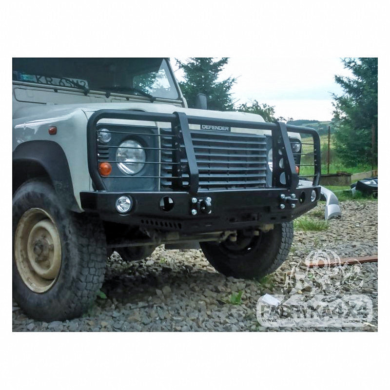 Bullbar do zderzaka Land Rover Defender 110 wersja bez klimatyzacji