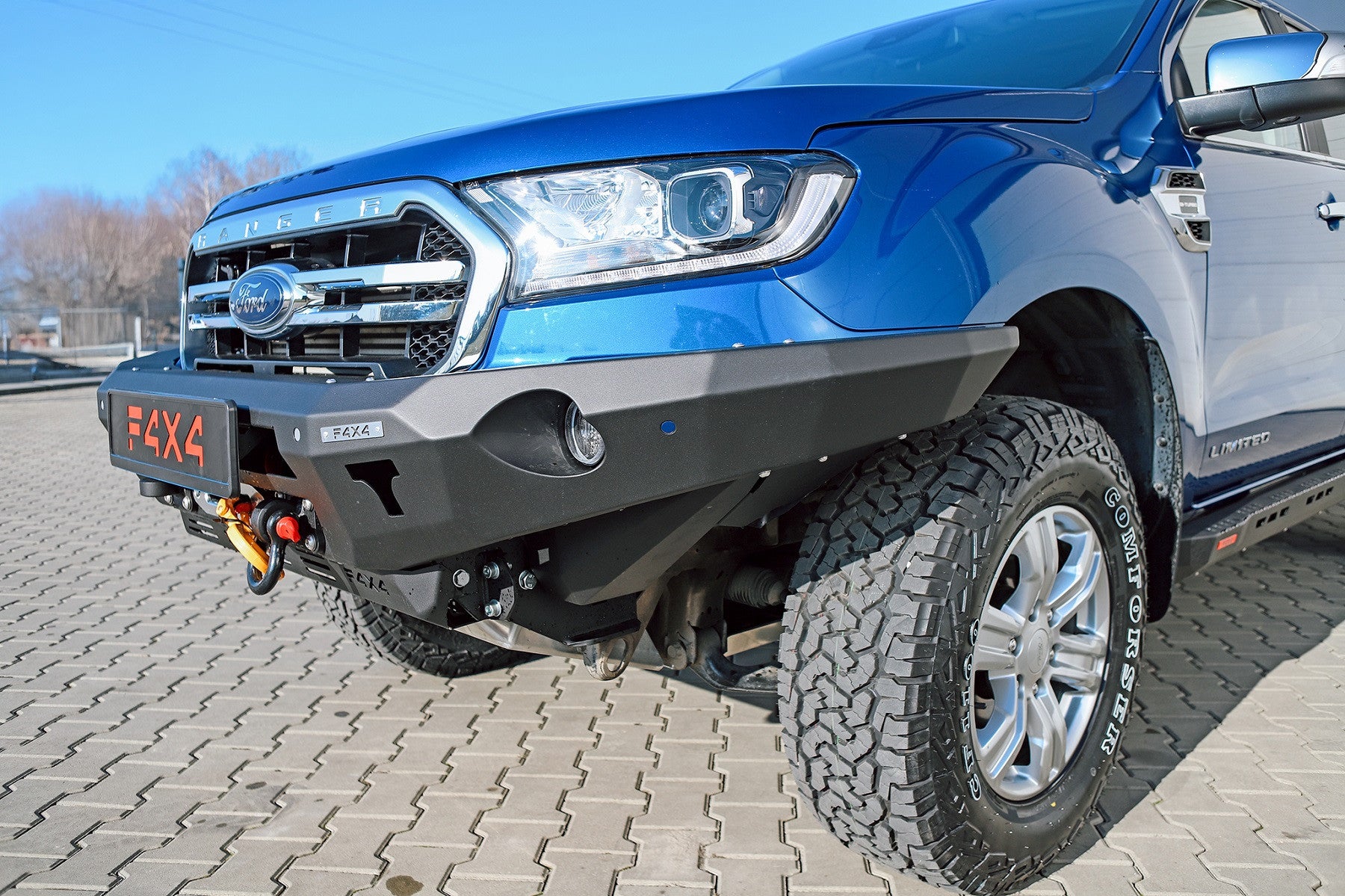 Zderzak przód Ford Ranger T6 19-23 2.0 Diesel