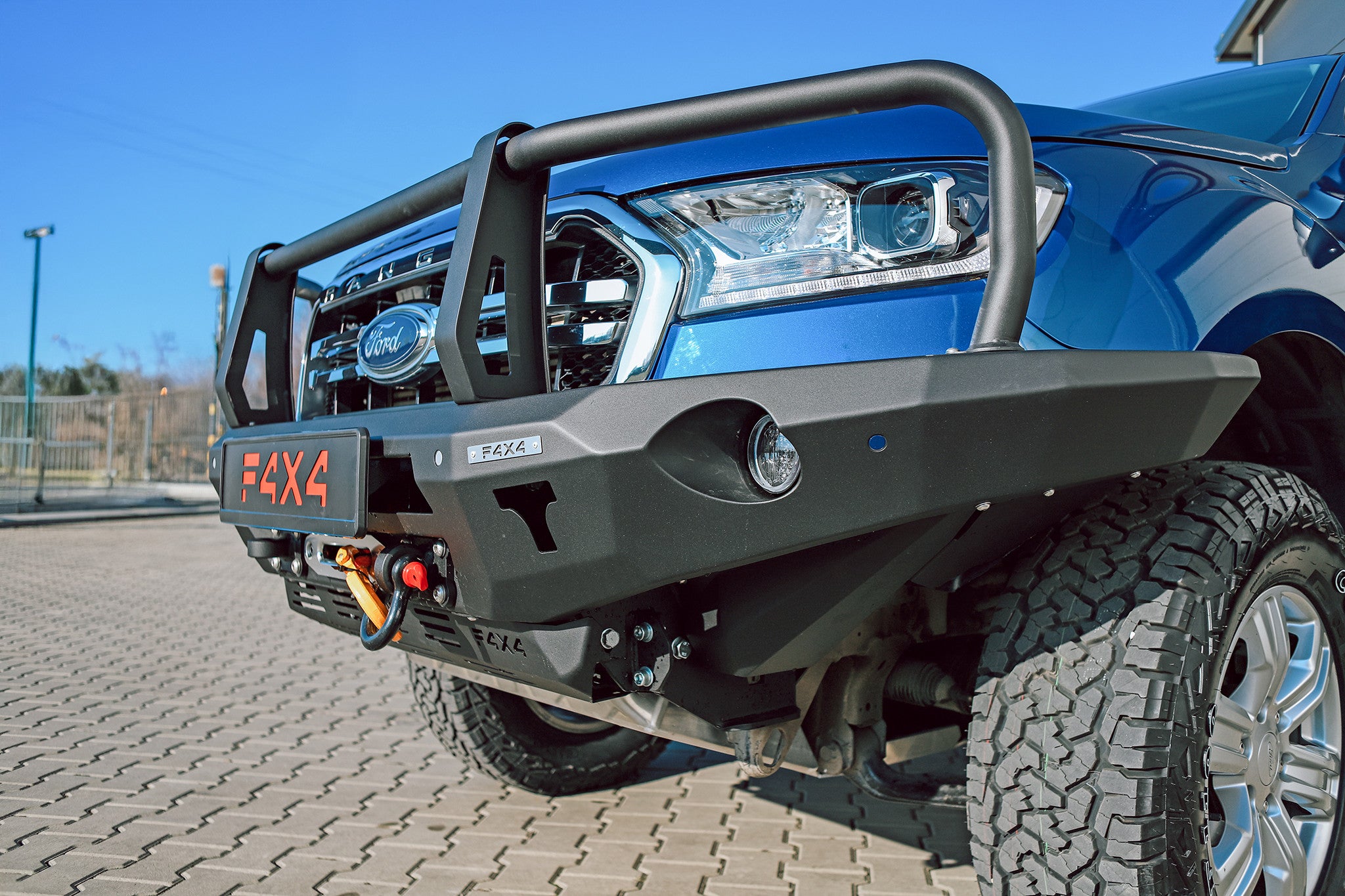Bullbar do zderzaka Ford Ranger T6 19-23 2.0 diesel