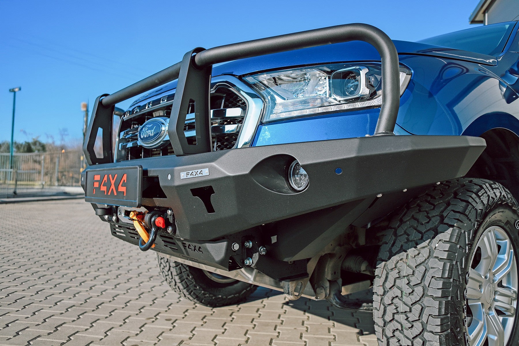 Bullbar do zderzaka Ford Ranger T6 19-23 2.0 diesel