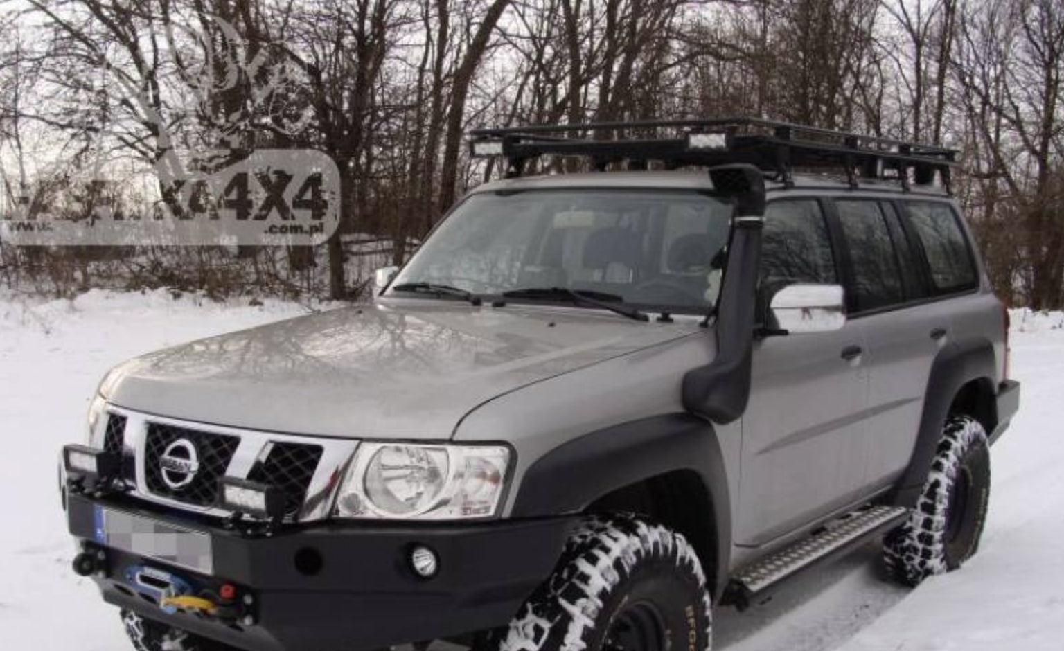 Bagażnik bez siatki do wersji długiej Nissan GU4