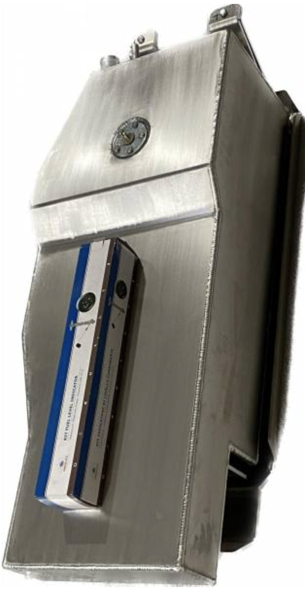 Zbiornik paliwa dodatkowy 55l aluminiowy z osłoną Nissan Y61/GU4