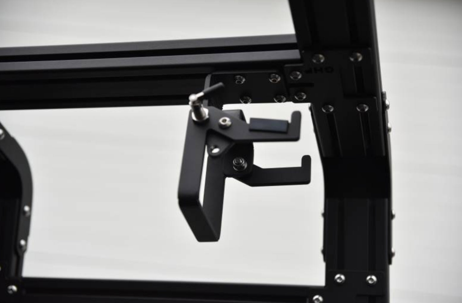 Uchwyt drabiny + drabina teleskopowa 2,6m do bed rack Toyota HILUX REVO 2020-