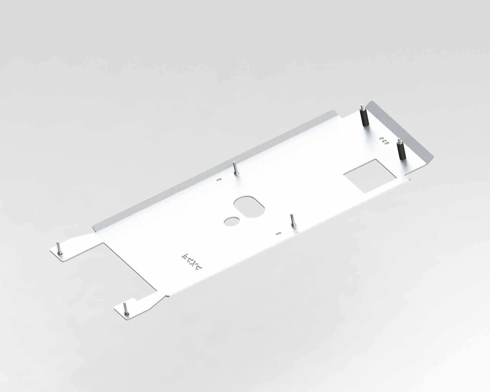 Osłona skrzyni biegów i reduktora aluminiowa Toyota LCJ95 96-02