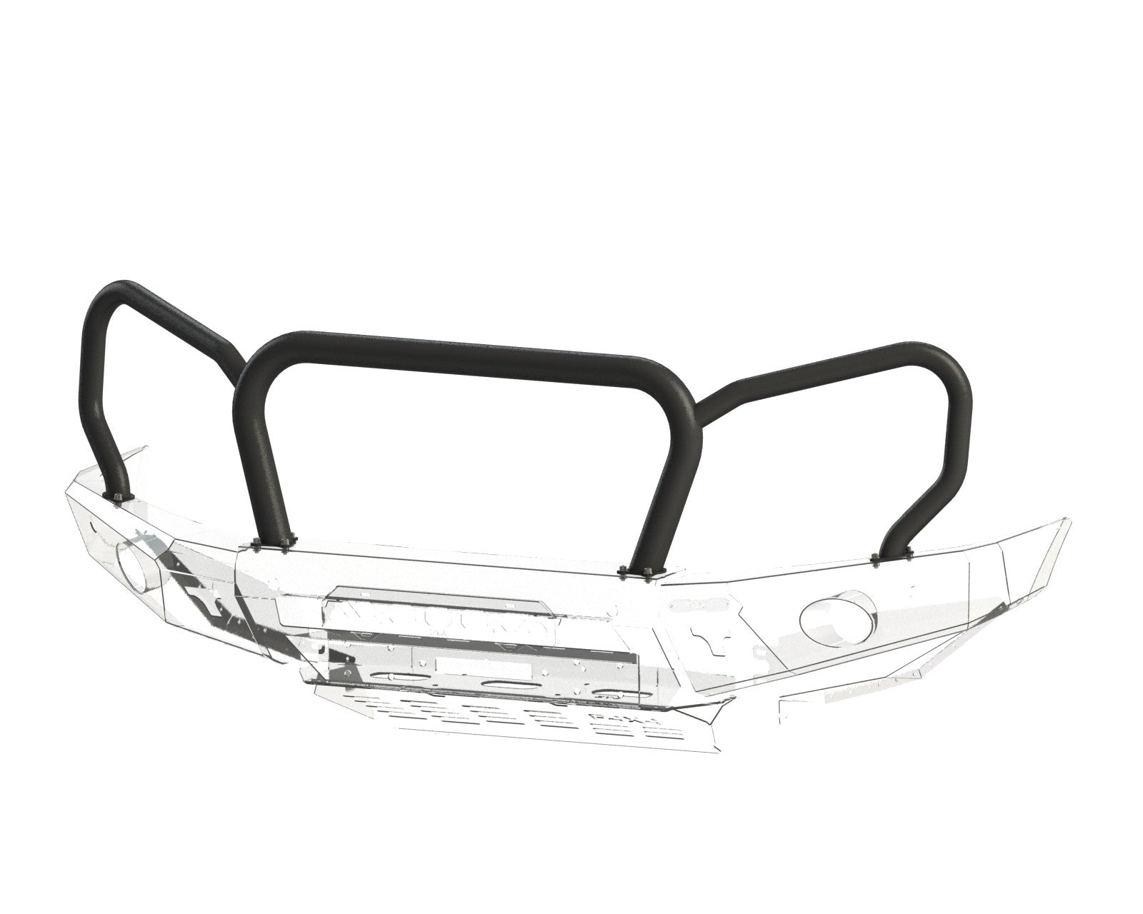 Bullbar V1 do nowego modelu zderzaka ZTJ Toyota LCJ150 2013-17