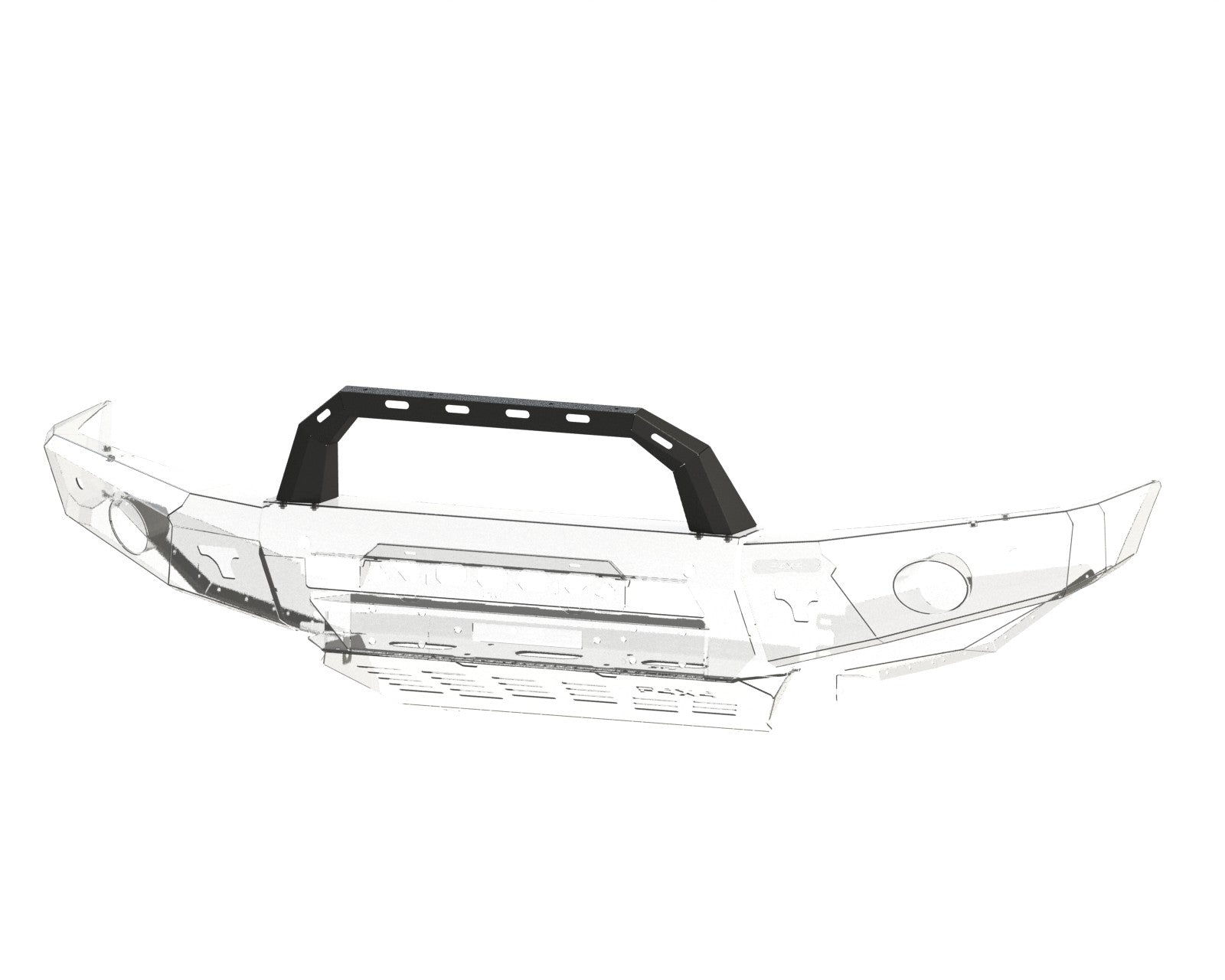 Bullbar V2 do nowego modelu zderzaka ZTJ Toyota LCJ150 2013-17