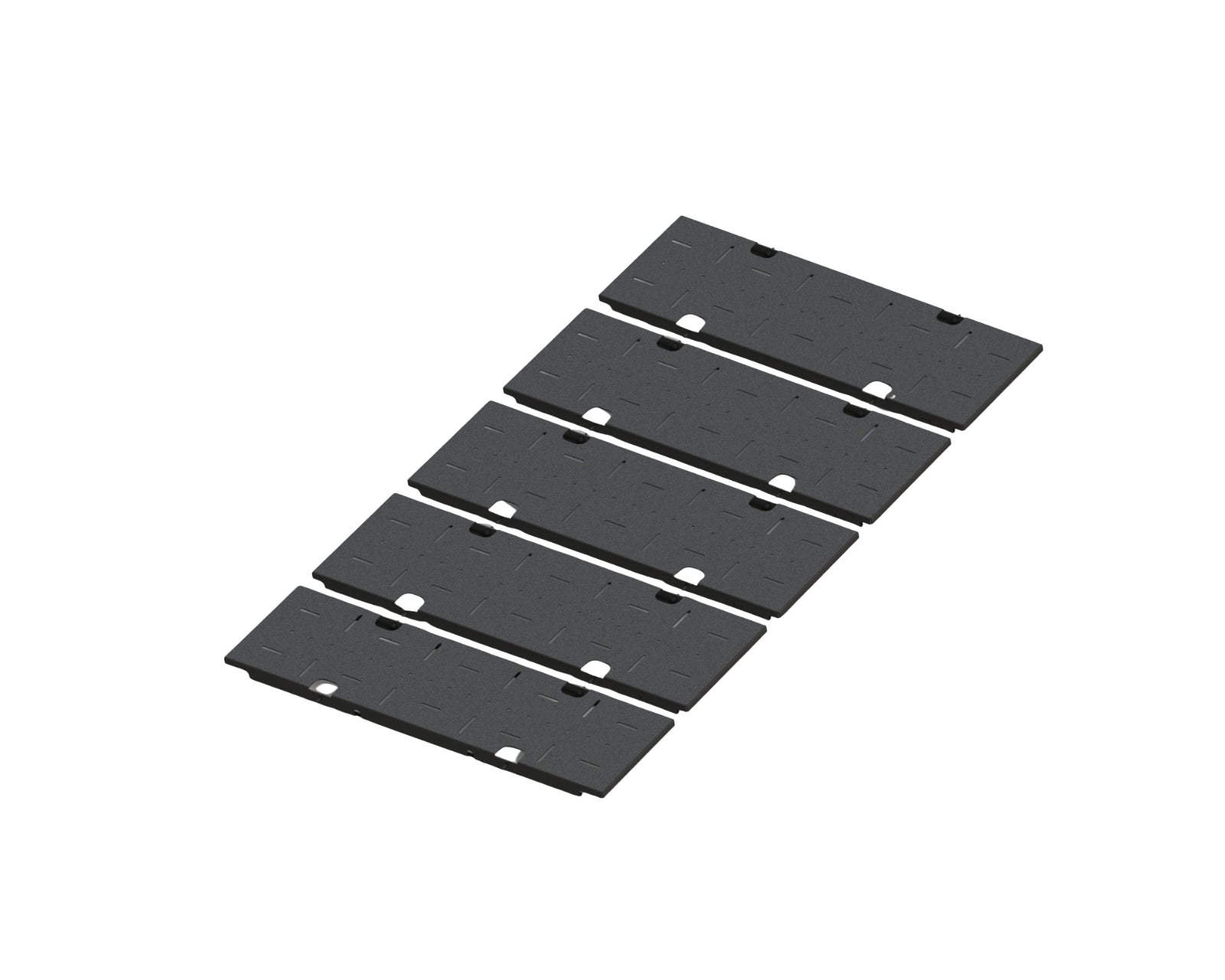 Zestaw paneli aluminiowych do bagażnika/platformy stalowej Toyota LCJ250 2024-