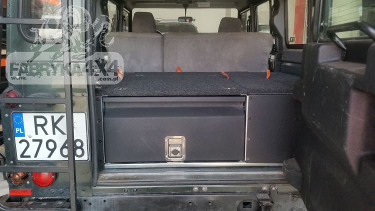 Zabudowa wyprawowa Land Rover Defender 110