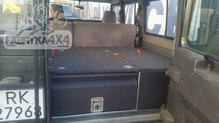Zabudowa wyprawowa Land Rover Defender 110