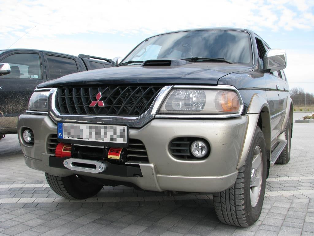 Płyta pod wyciągarkę Mitsubishi Pajero Sport 00-08