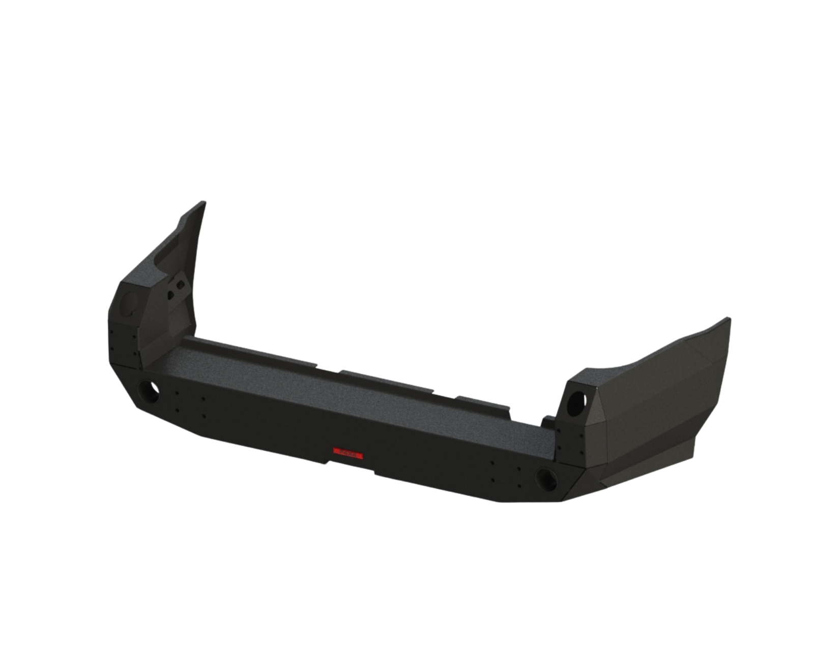 Rear bumper Toyota LCJ125 02-09 version without extensions